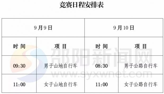 全国自行车业余比赛时间表，你不容错过的精彩赛事